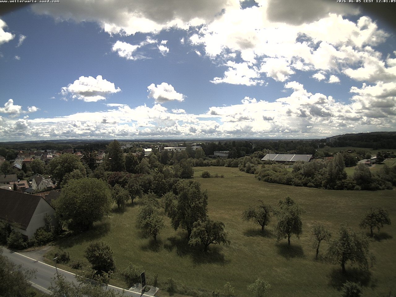 Archiv Foto Webcam Bad Schussenried (Alpenblick)