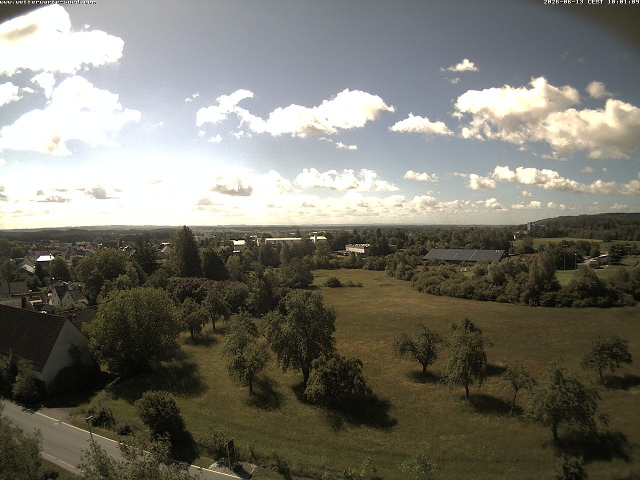 Archiv Foto Webcam Bad Schussenried (Alpenblick)