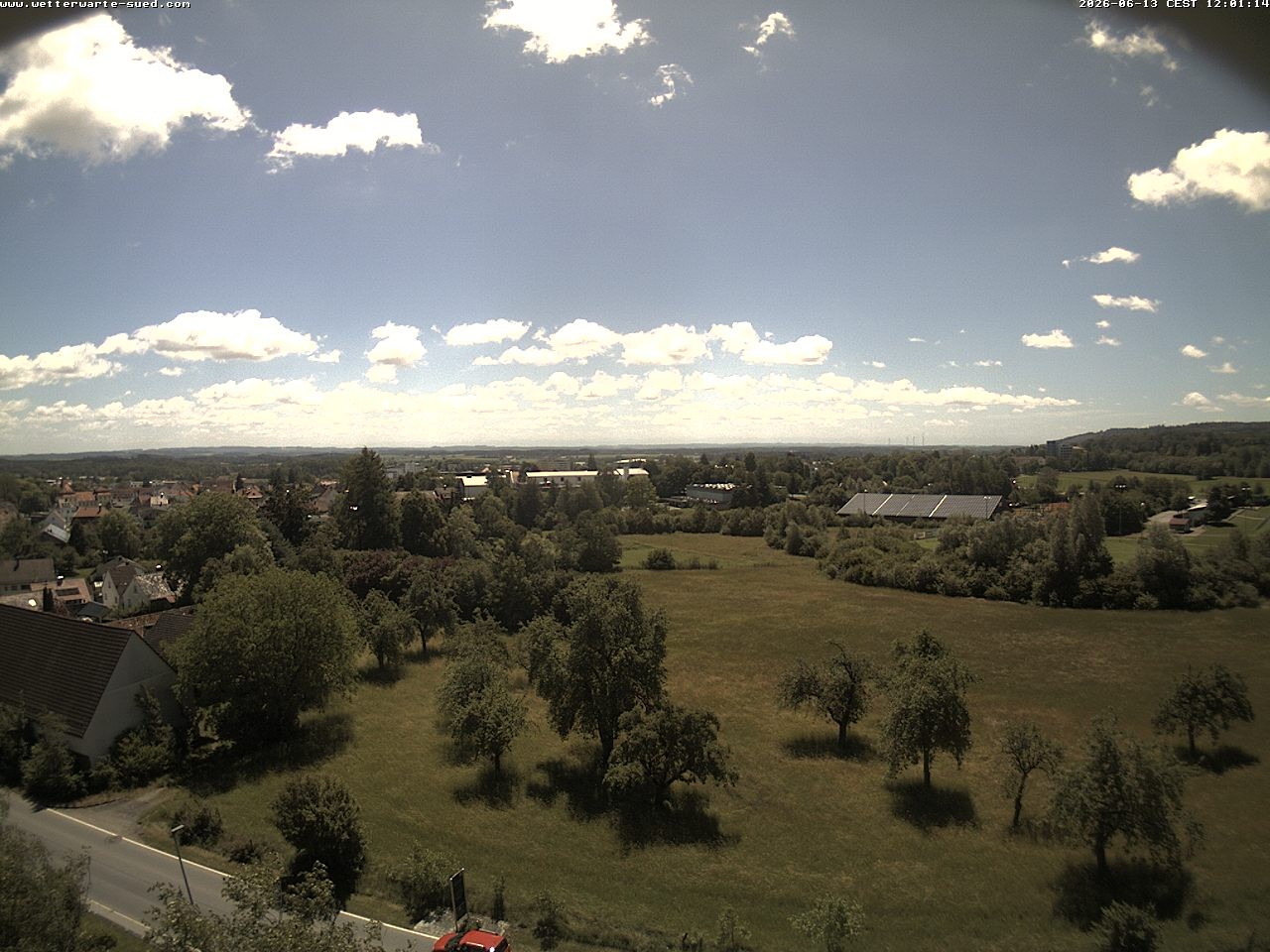 Archiv Foto Webcam Bad Schussenried (Alpenblick)