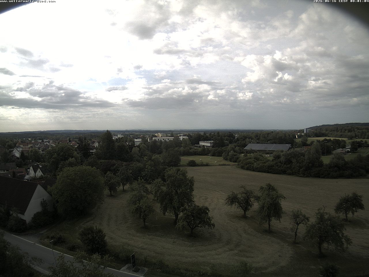 Archiv Foto Webcam Bad Schussenried (Alpenblick)