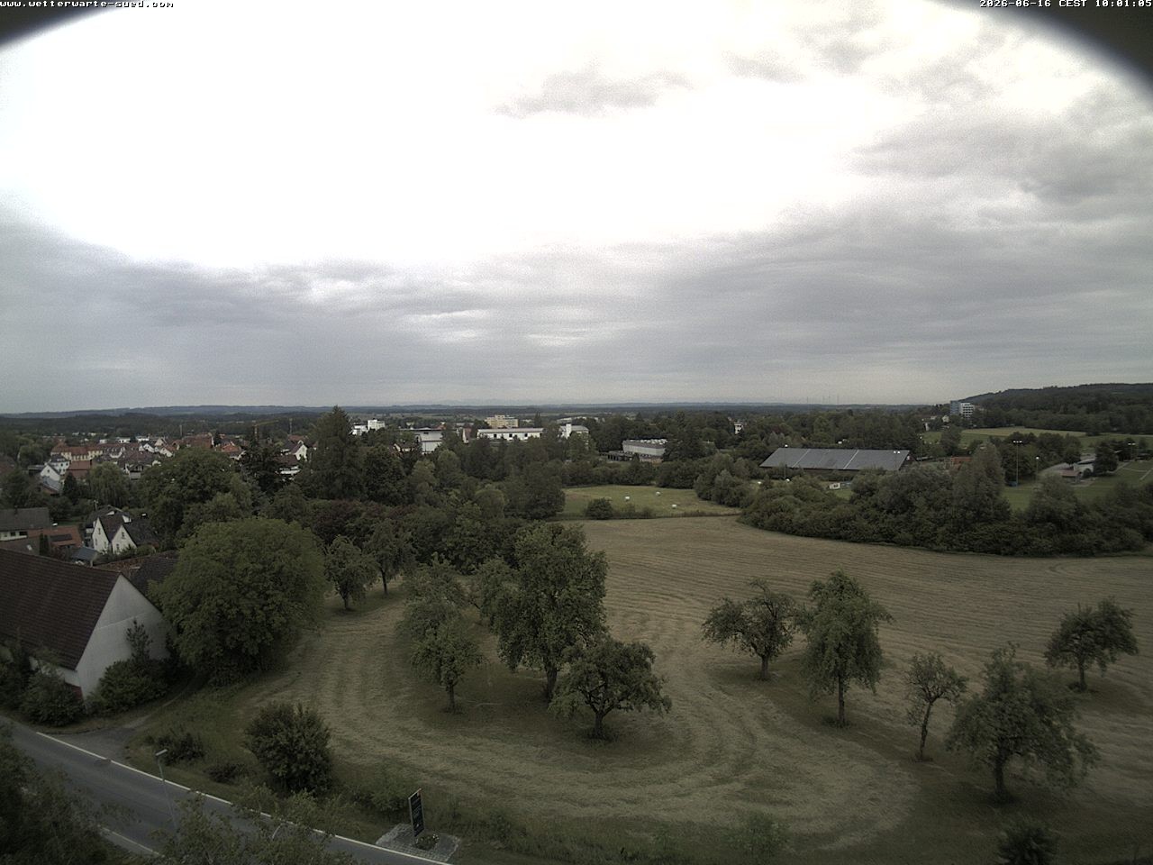 Archiv Foto Webcam Bad Schussenried (Alpenblick)