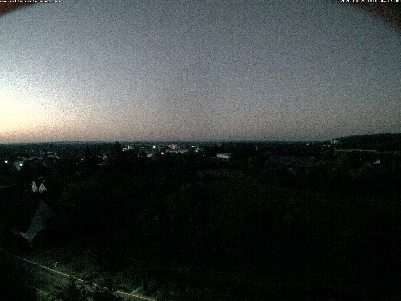 Archiv Foto Webcam Bad Schussenried (Alpenblick)