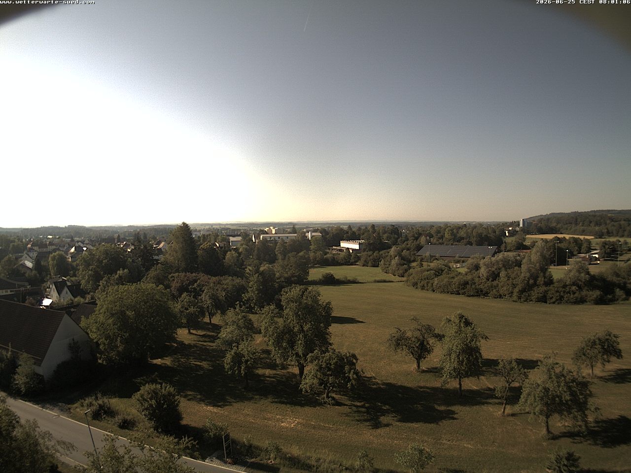 Archiv Foto Webcam Bad Schussenried (Alpenblick)