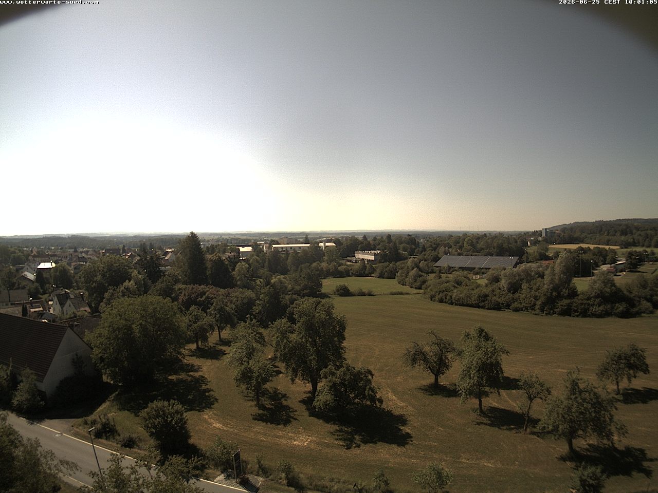 Archiv Foto Webcam Bad Schussenried (Alpenblick)