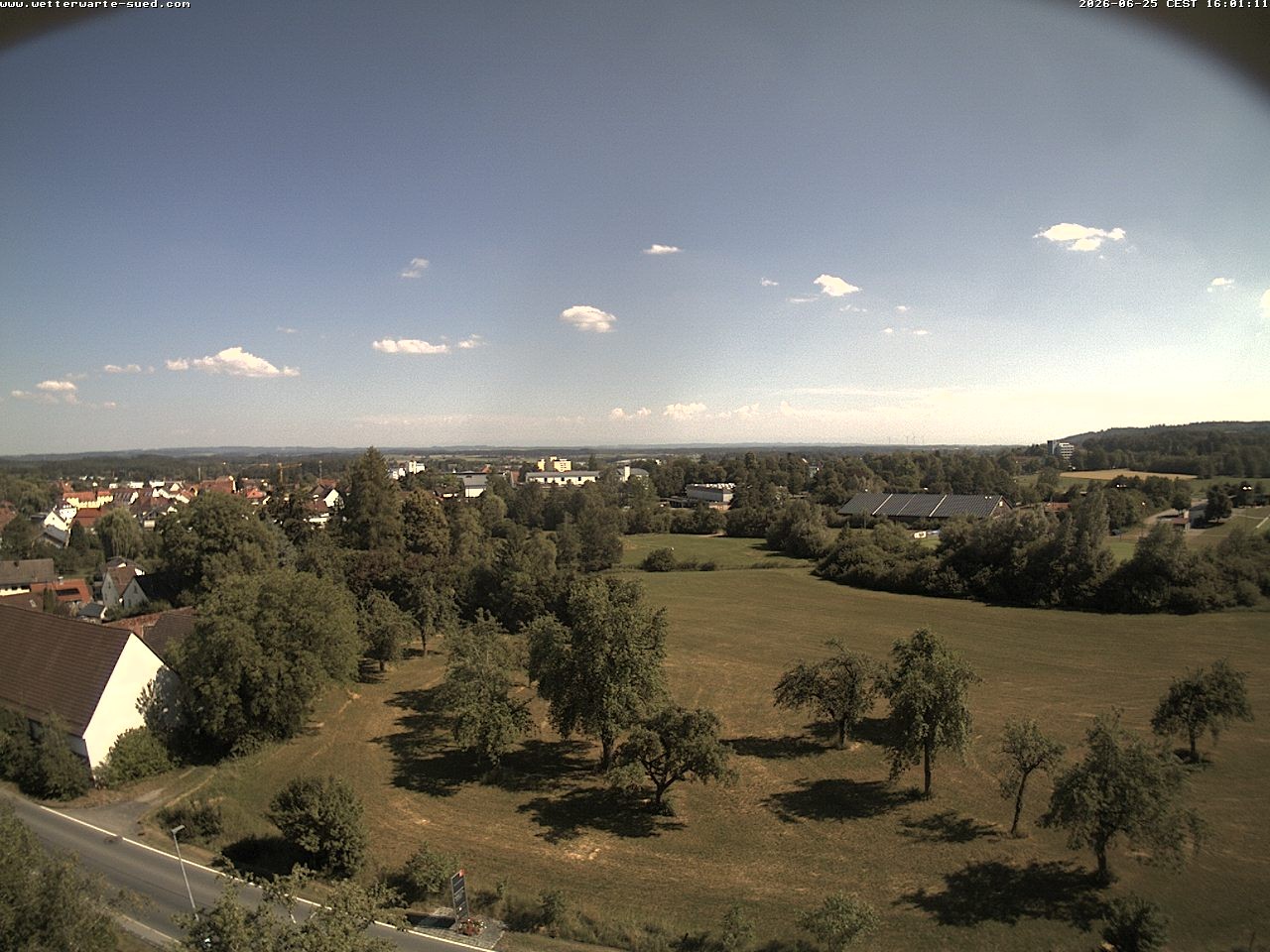 Archiv Foto Webcam Bad Schussenried (Alpenblick)