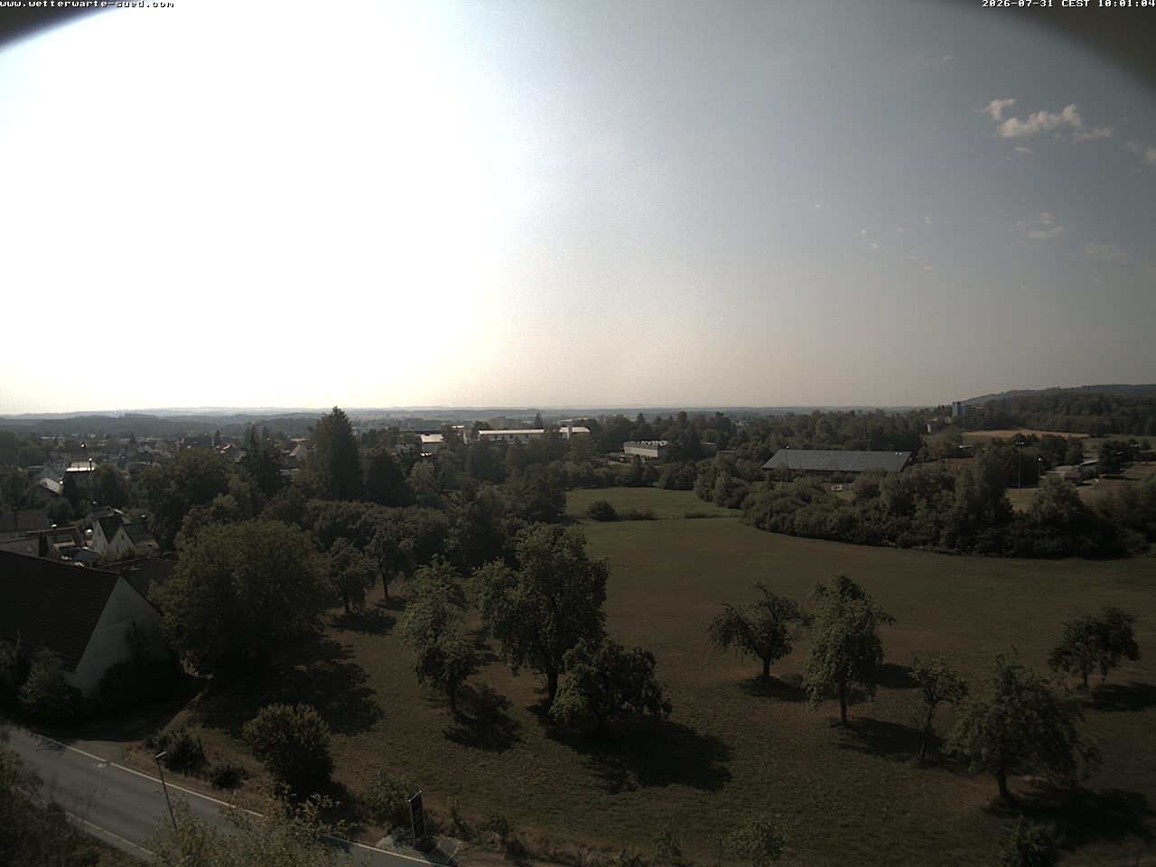 Archiv Foto Webcam Bad Schussenried (Alpenblick)