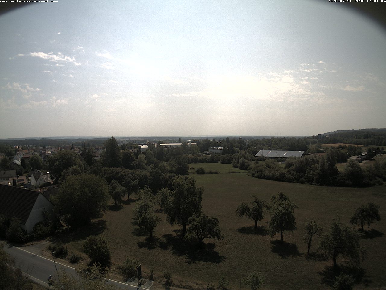 Archiv Foto Webcam Bad Schussenried (Alpenblick)
