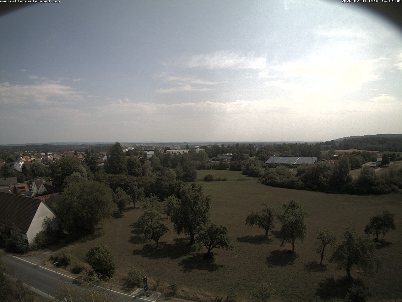 Archiv Foto Webcam Bad Schussenried (Alpenblick)