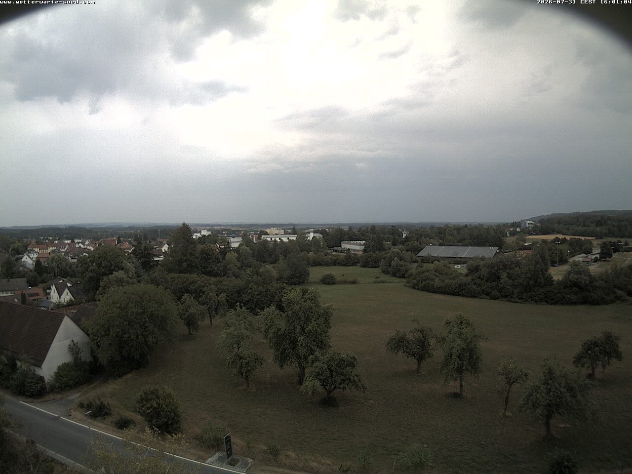 Archiv Foto Webcam Bad Schussenried (Alpenblick)