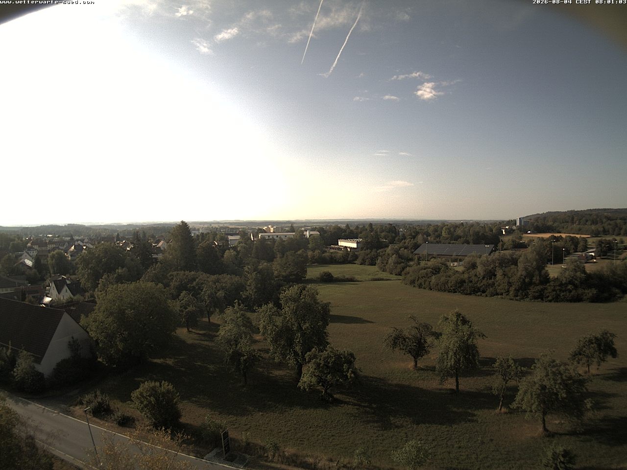 Archiv Foto Webcam Bad Schussenried (Alpenblick)
