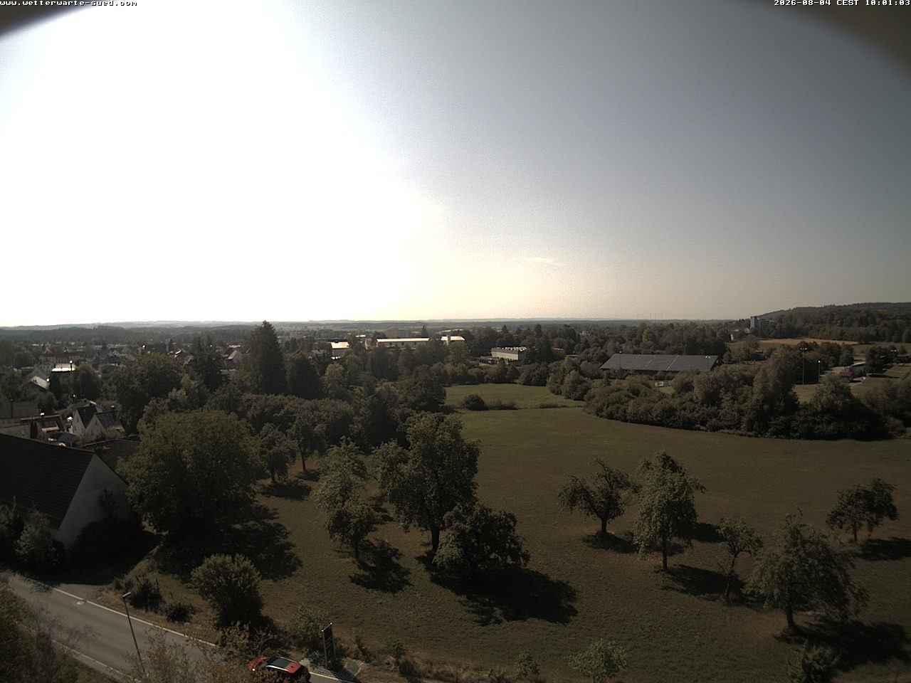 Archiv Foto Webcam Bad Schussenried (Alpenblick)