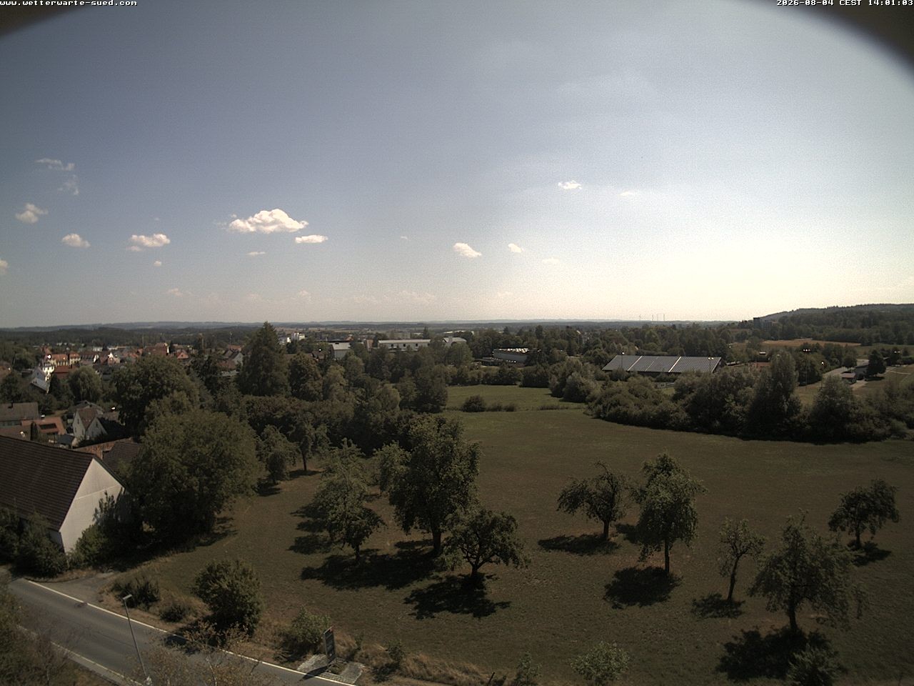 Archiv Foto Webcam Bad Schussenried (Alpenblick)