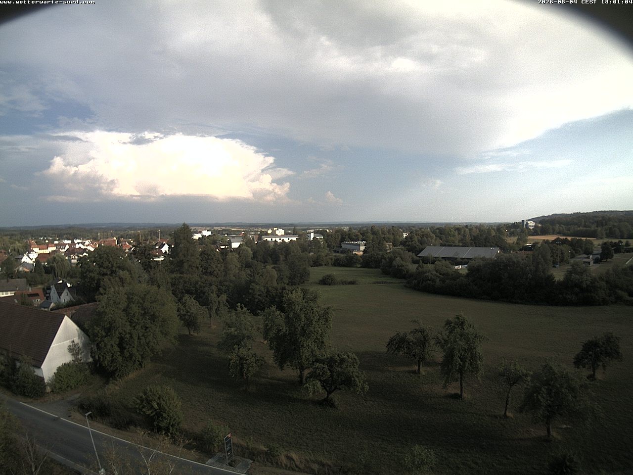 Archiv Foto Webcam Bad Schussenried (Alpenblick)