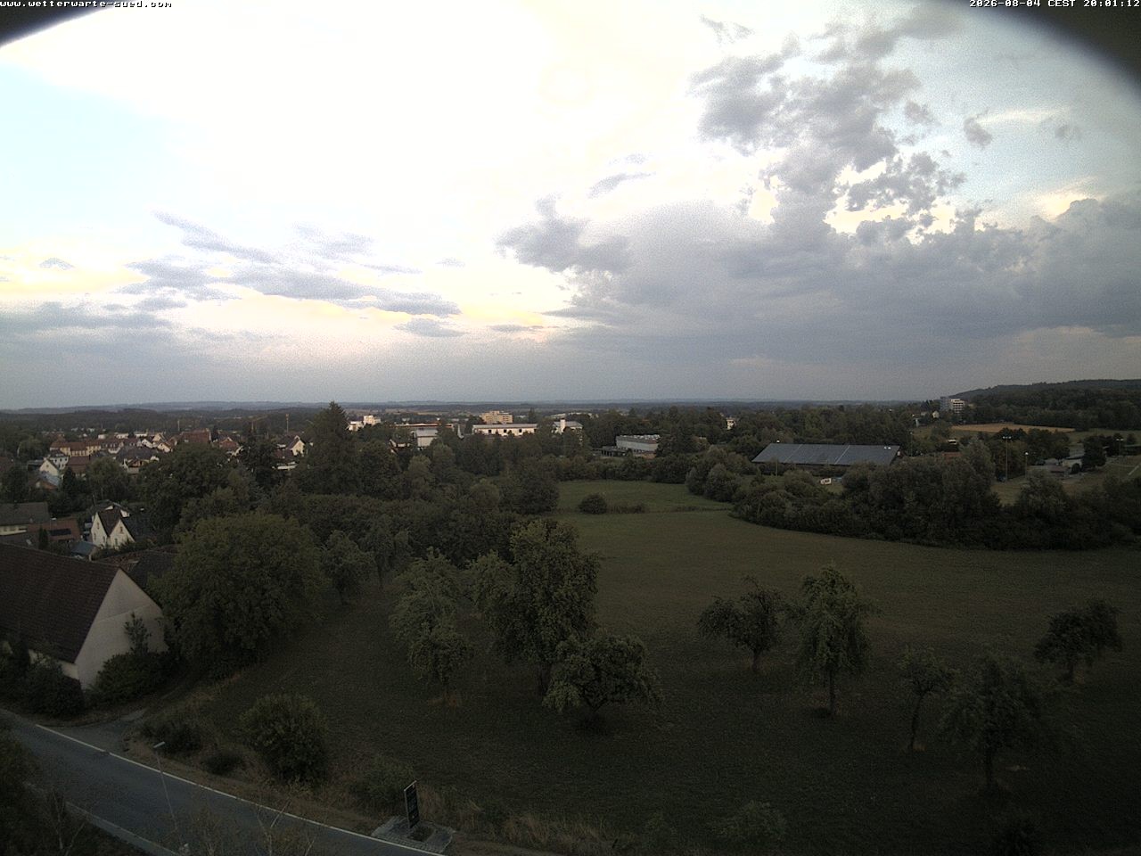 Archiv Foto Webcam Bad Schussenried (Alpenblick)