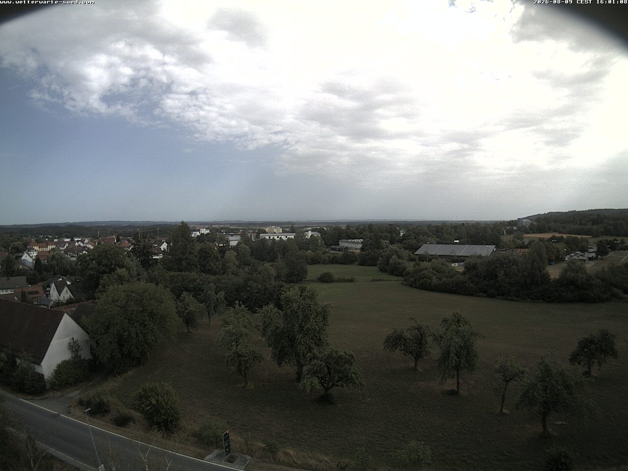 Archiv Foto Webcam Bad Schussenried (Alpenblick)