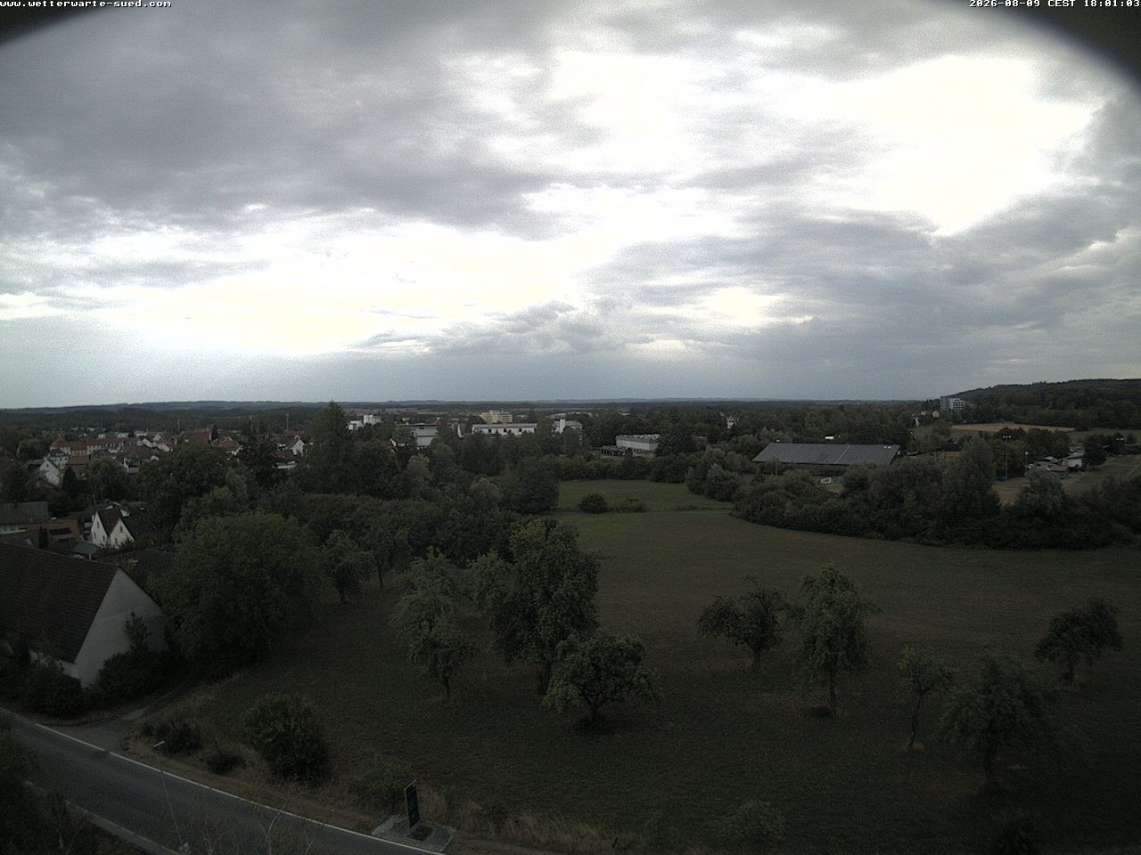 Archiv Foto Webcam Bad Schussenried (Alpenblick)