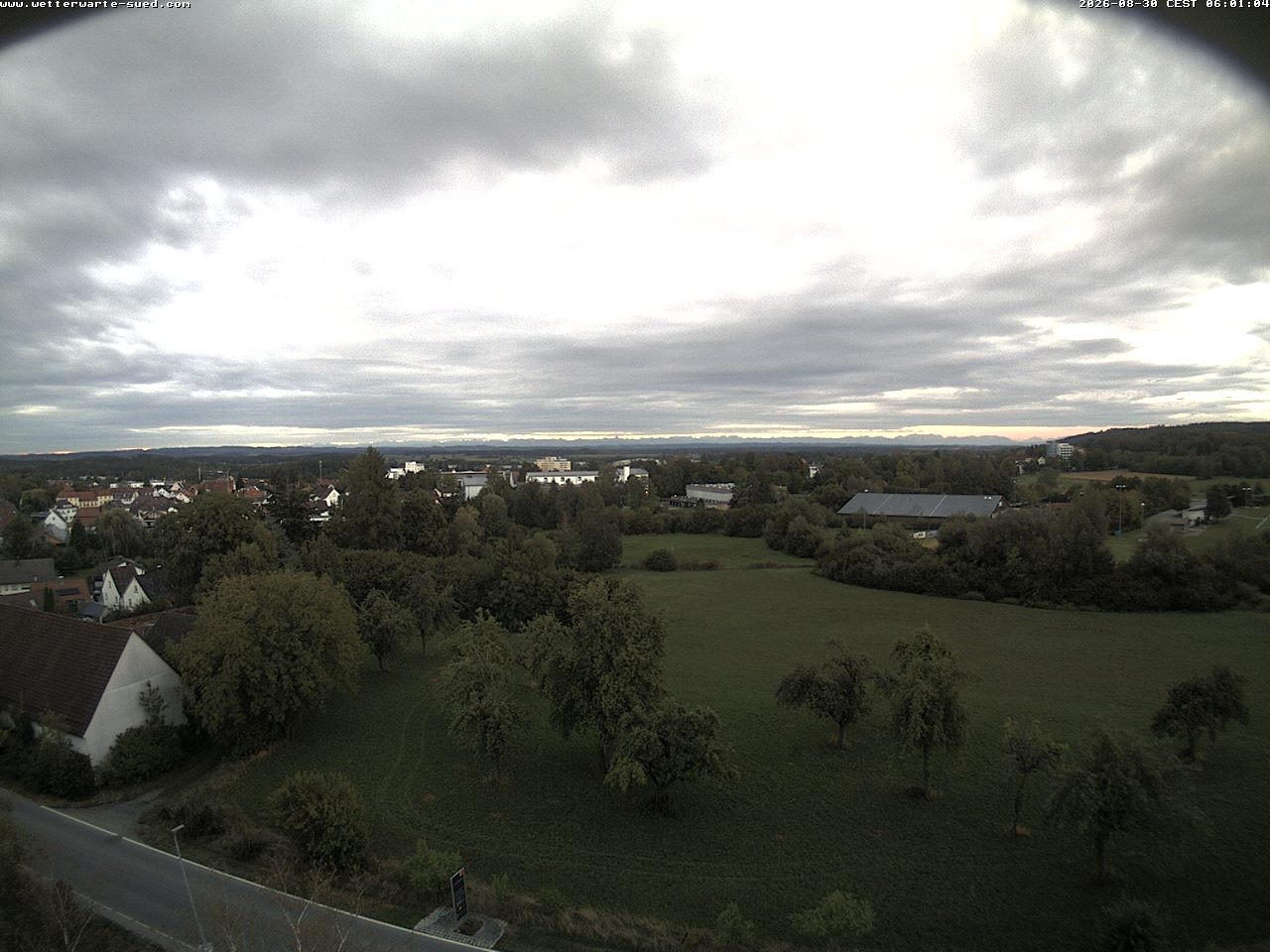 Archiv Foto Webcam Bad Schussenried (Alpenblick)