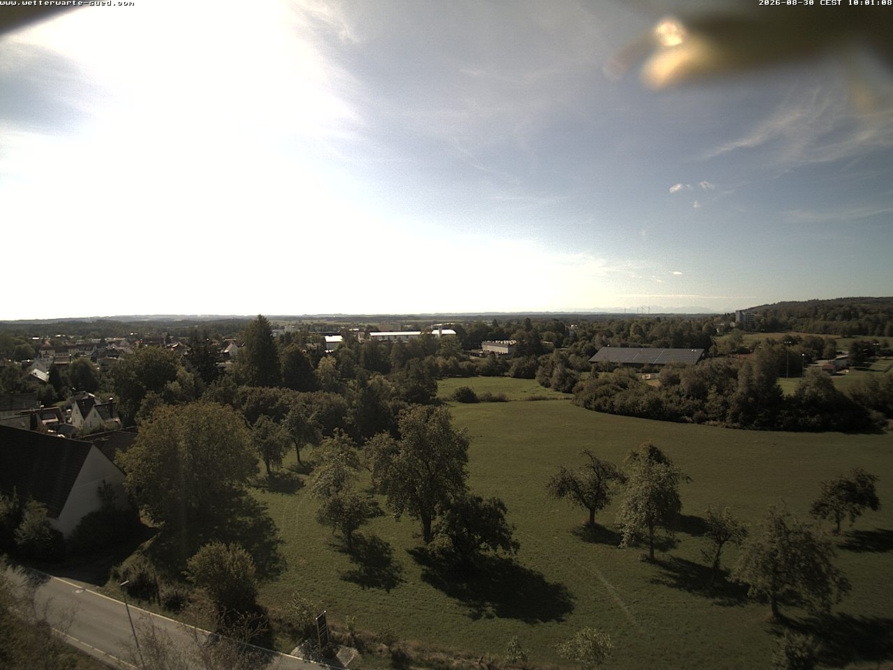 Archiv Foto Webcam Bad Schussenried (Alpenblick)