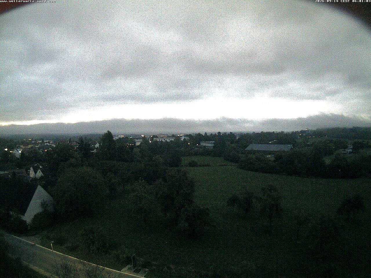 Archiv Foto Webcam Bad Schussenried (Alpenblick)