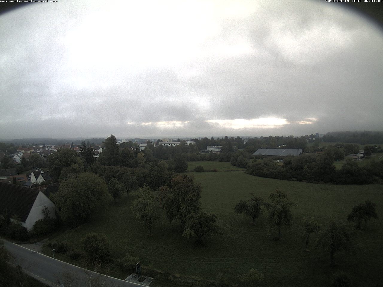 Archiv Foto Webcam Bad Schussenried (Alpenblick)