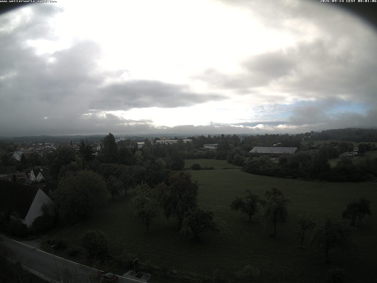 Archiv Foto Webcam Bad Schussenried (Alpenblick)