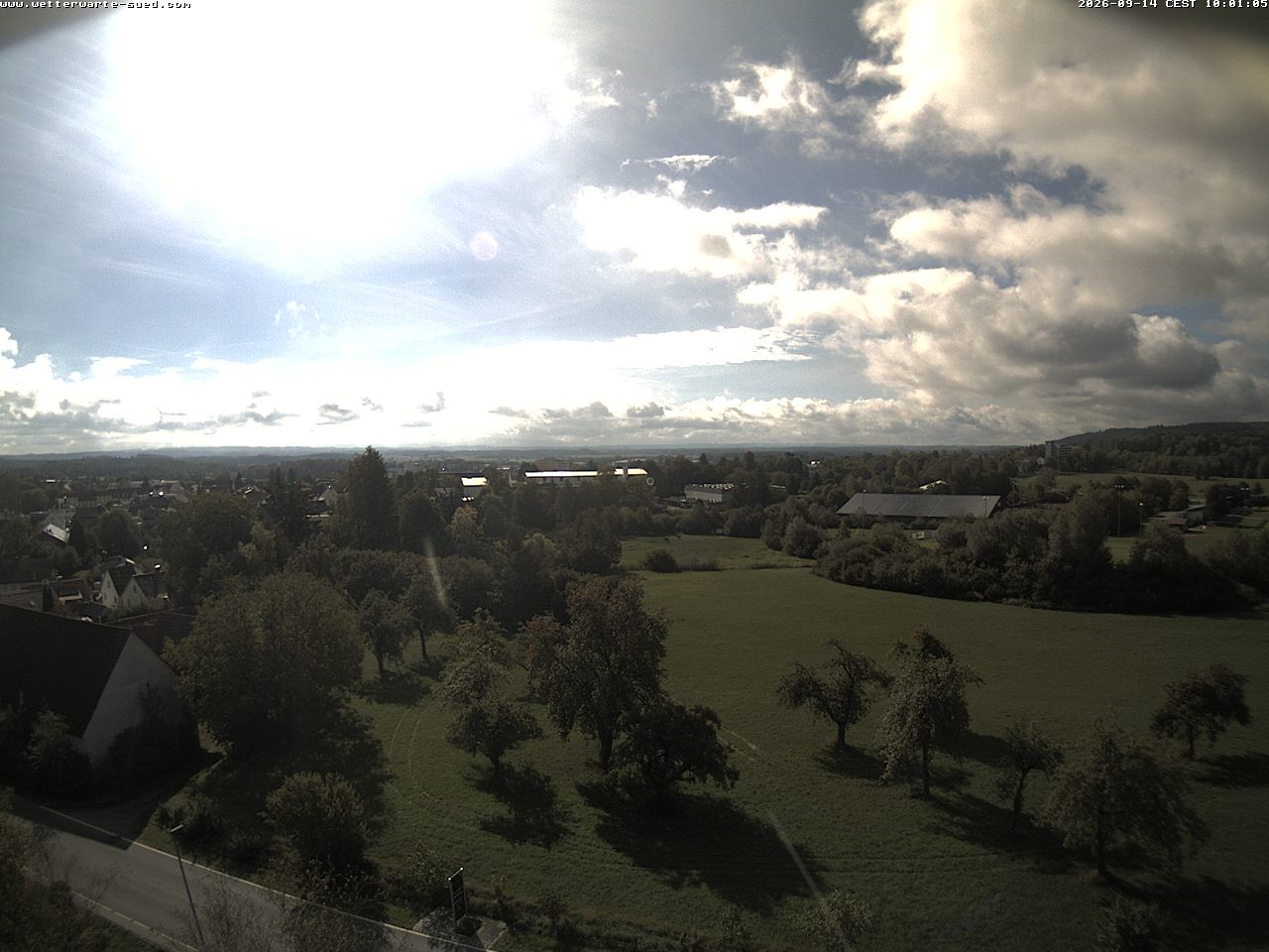 Archiv Foto Webcam Bad Schussenried (Alpenblick)