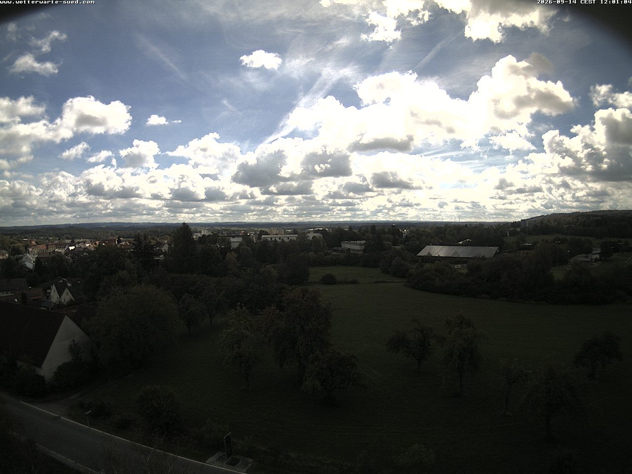 Archiv Foto Webcam Bad Schussenried (Alpenblick)