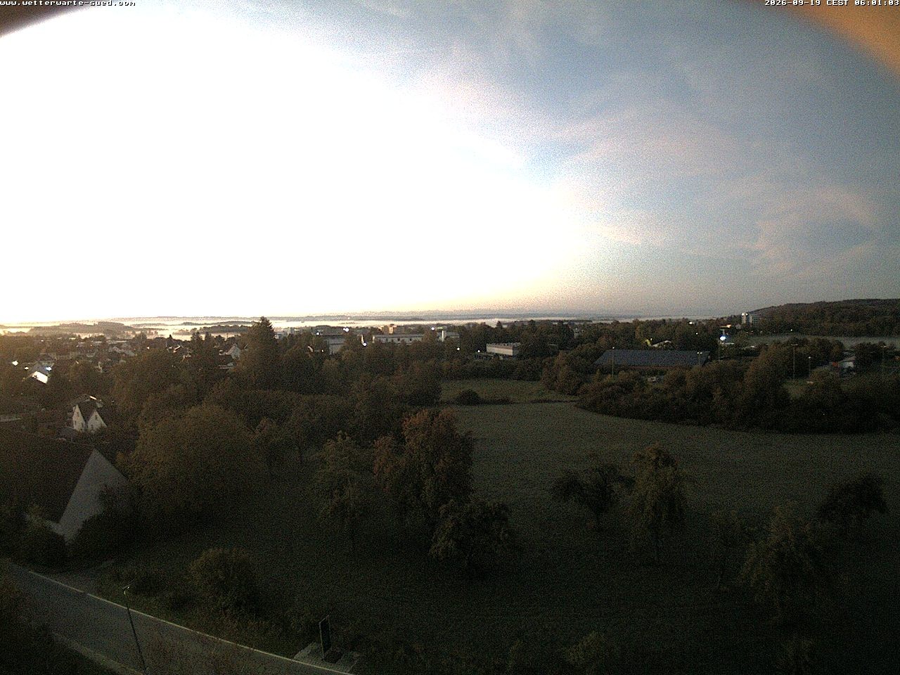 Archiv Foto Webcam Bad Schussenried (Alpenblick)