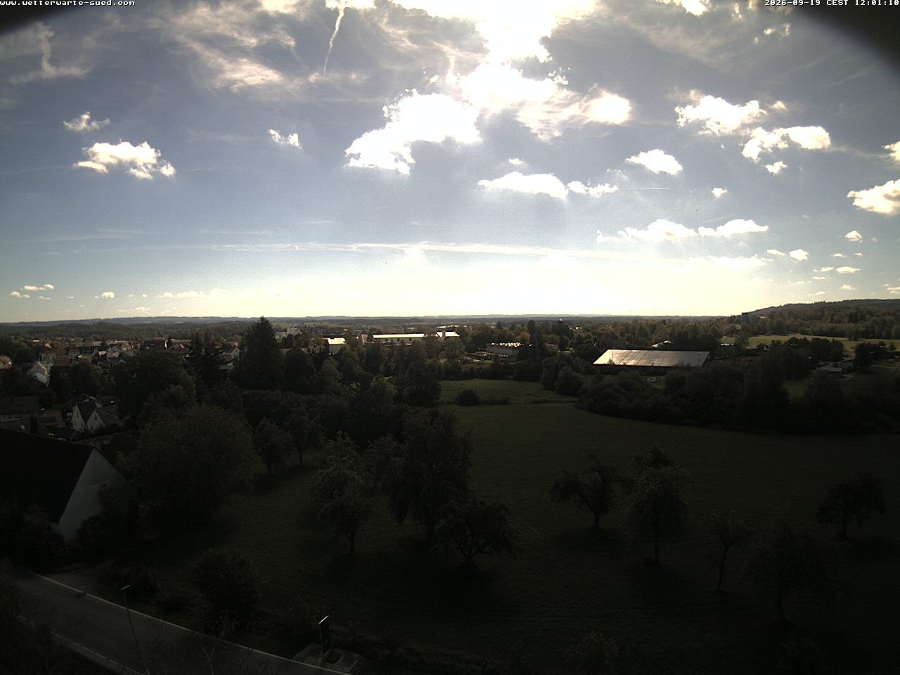 Archiv Foto Webcam Bad Schussenried (Alpenblick)