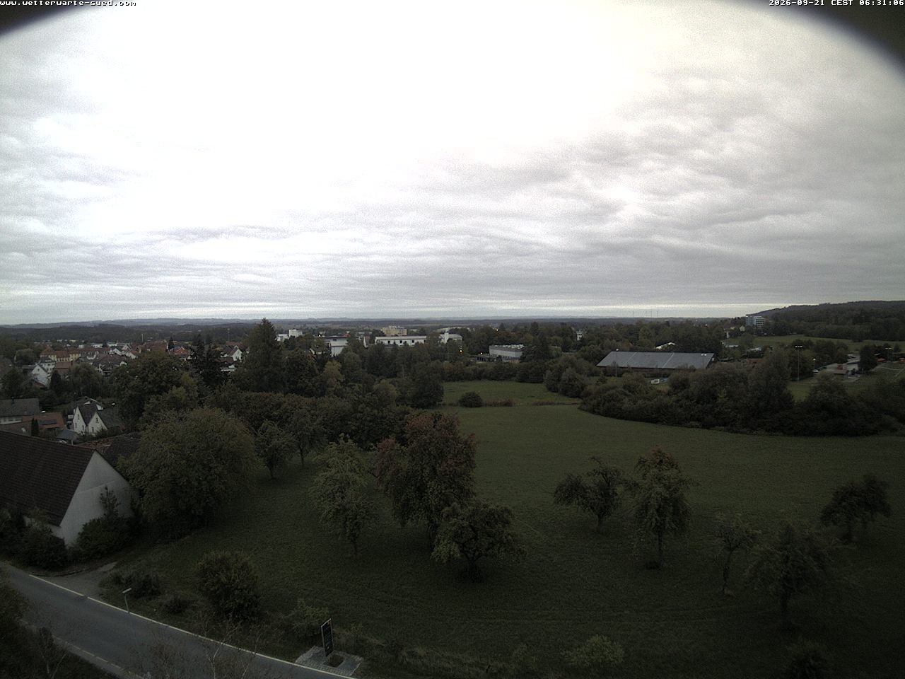 Archiv Foto Webcam Bad Schussenried (Alpenblick)