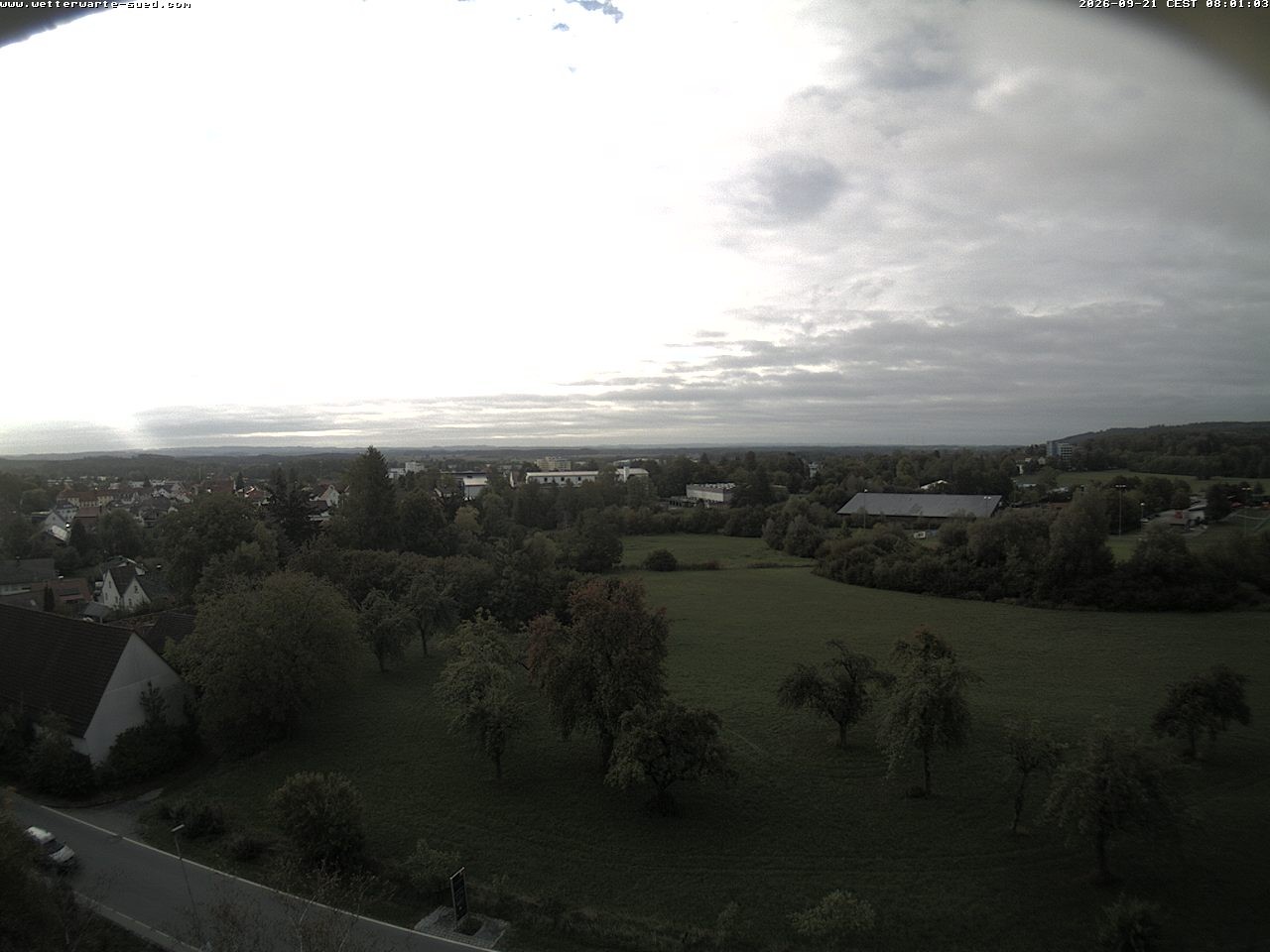 Archiv Foto Webcam Bad Schussenried (Alpenblick)