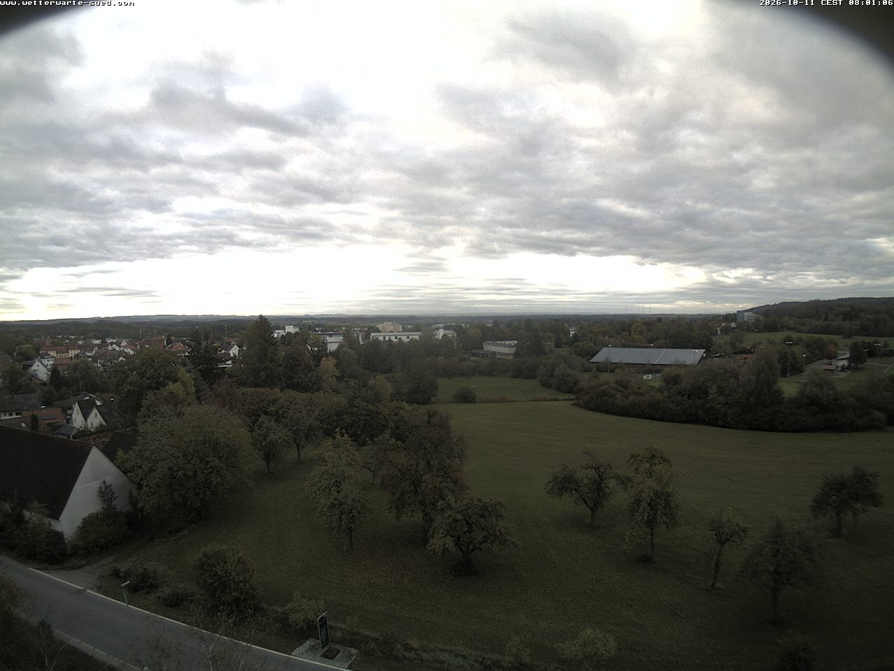 Archiv Foto Webcam Bad Schussenried (Alpenblick)