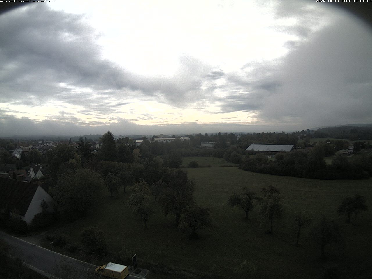 Archiv Foto Webcam Bad Schussenried (Alpenblick)