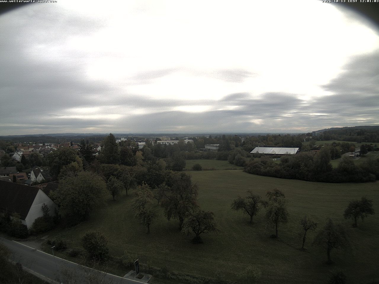 Archiv Foto Webcam Bad Schussenried (Alpenblick)