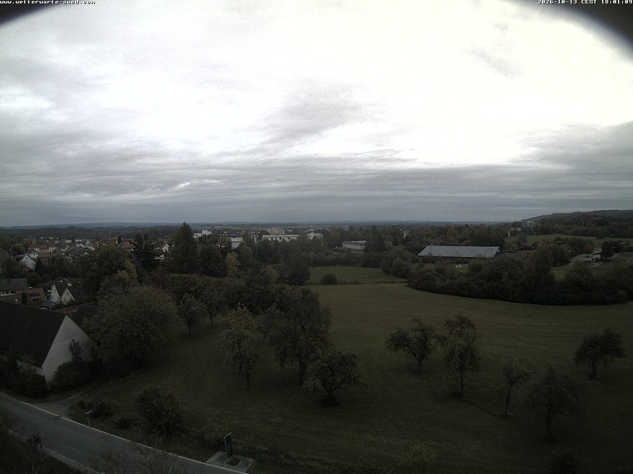 Archiv Foto Webcam Bad Schussenried (Alpenblick)