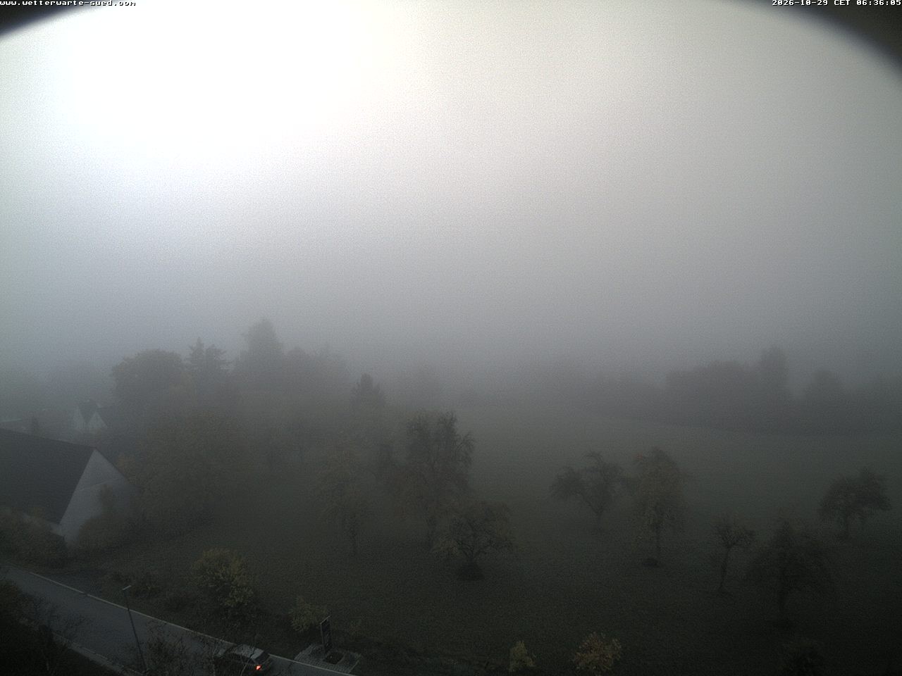 Archiv Foto Webcam Bad Schussenried (Alpenblick)
