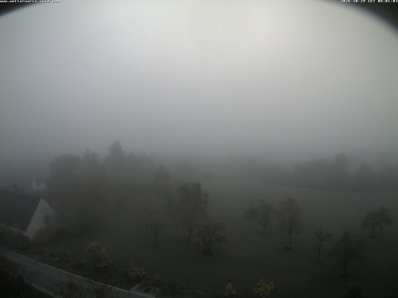 Archiv Foto Webcam Bad Schussenried (Alpenblick)