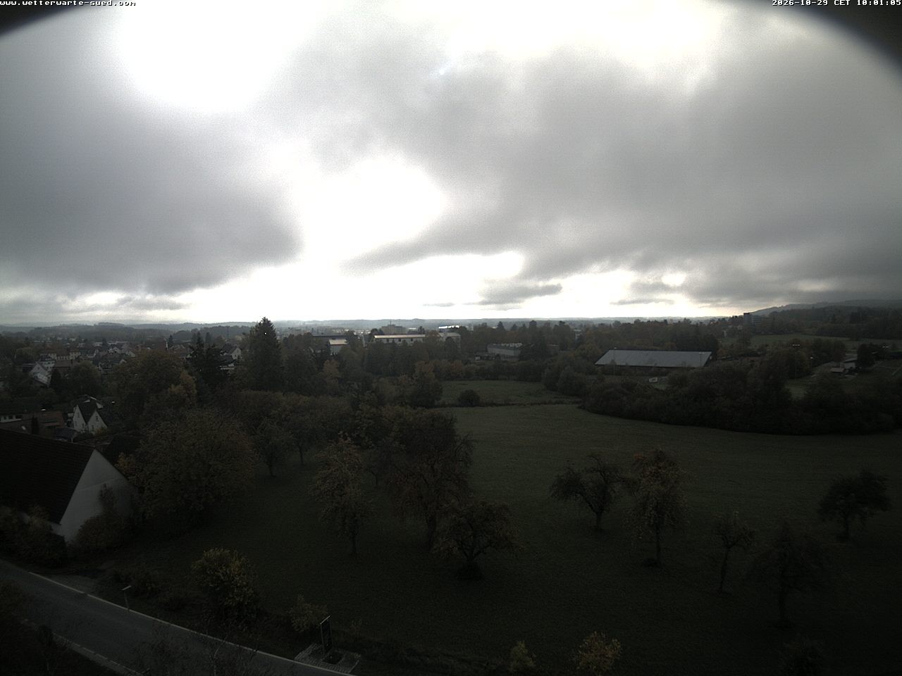 Archiv Foto Webcam Bad Schussenried (Alpenblick)