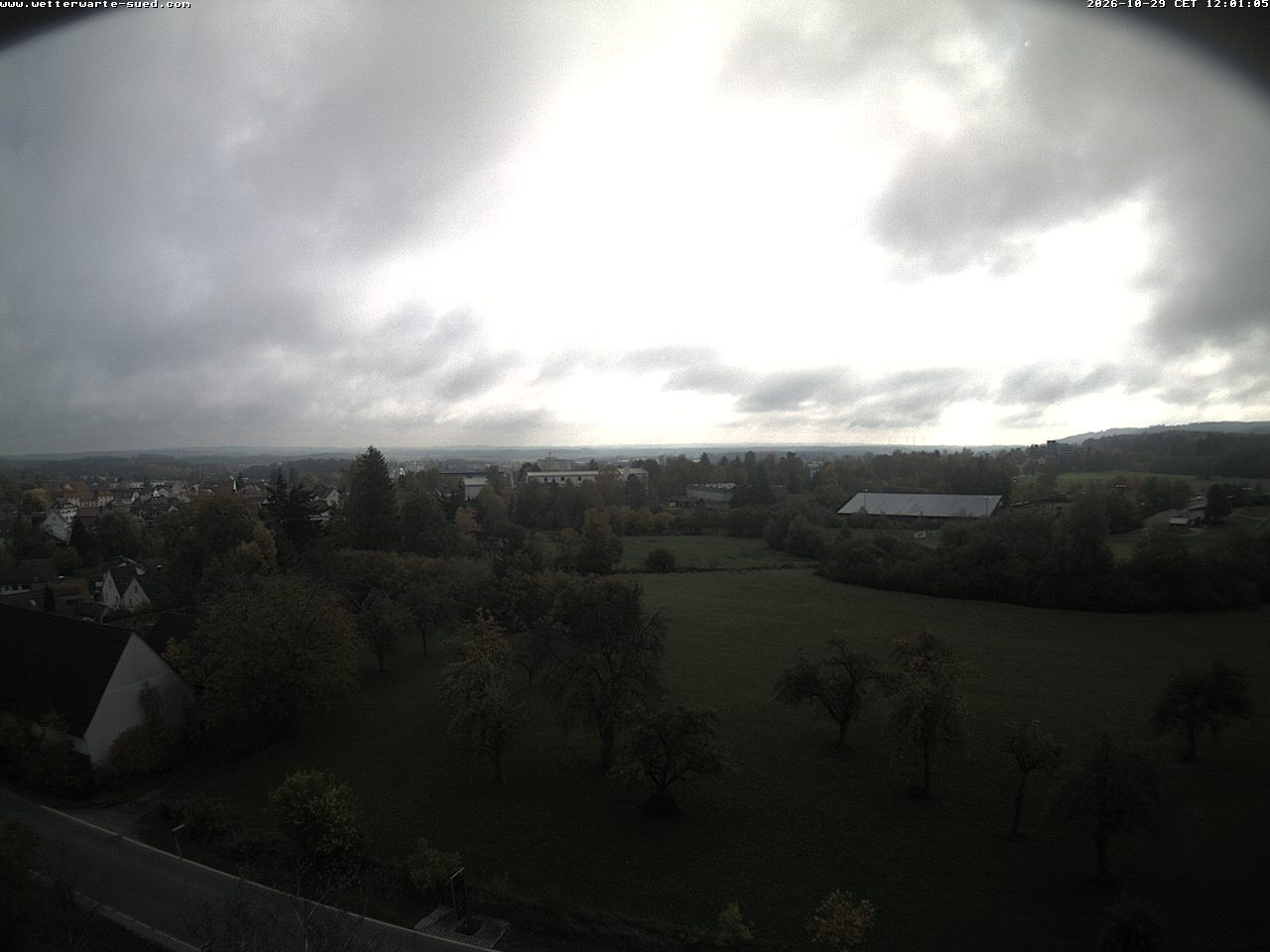 Archiv Foto Webcam Bad Schussenried (Alpenblick)
