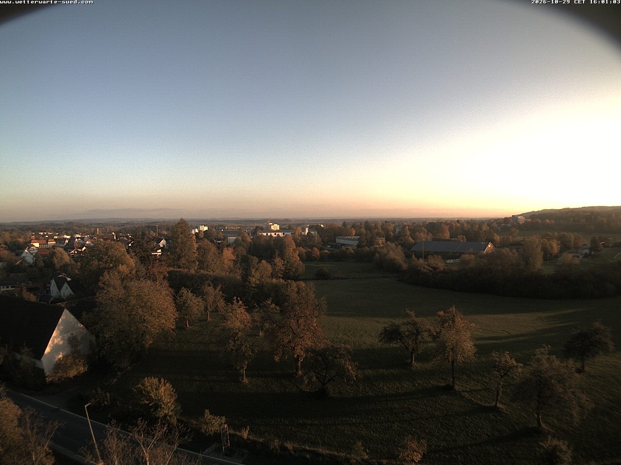 Archiv Foto Webcam Bad Schussenried (Alpenblick)