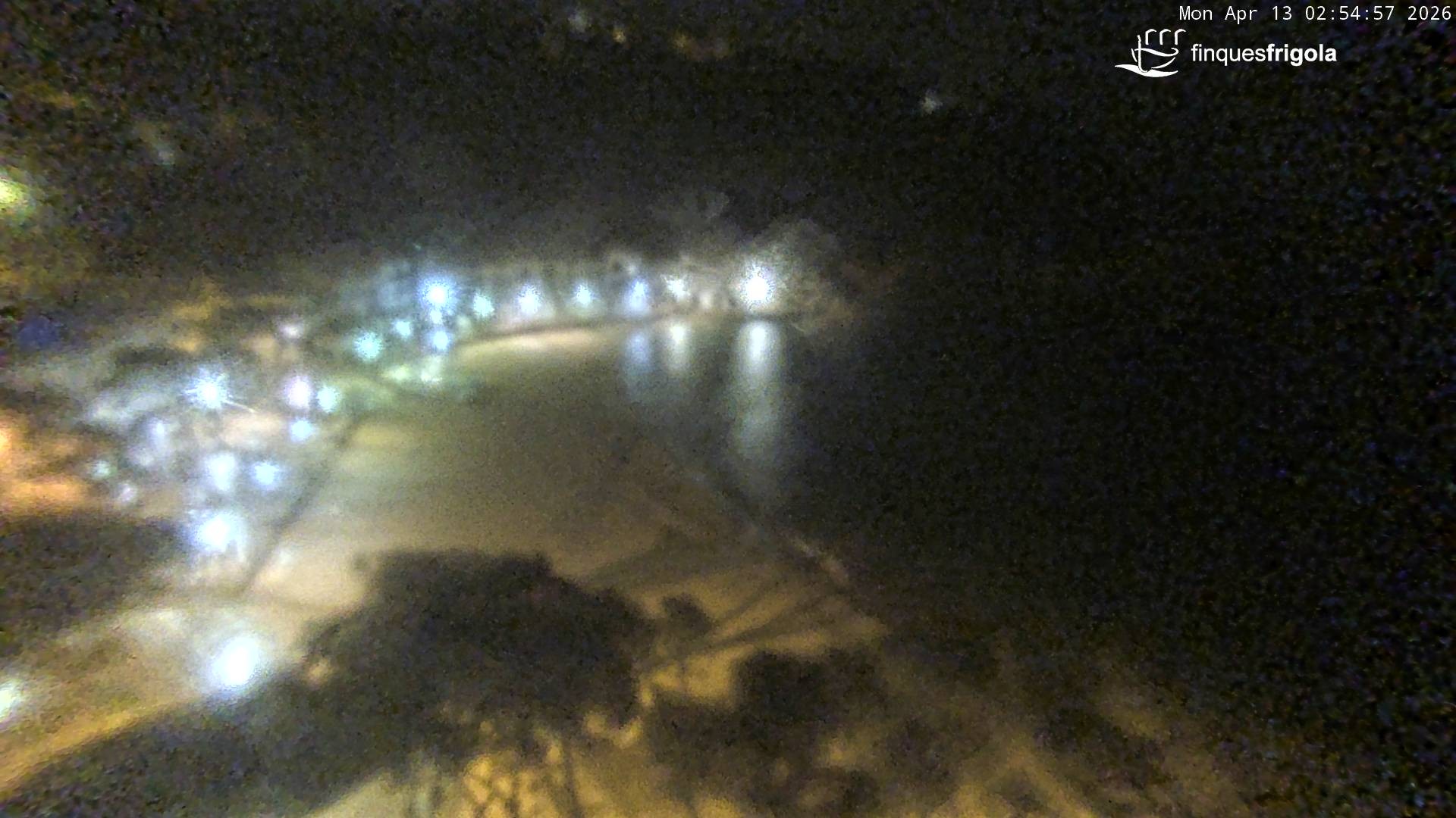 Archived image Webcam Tamariu - Costa Brava - View to the beach