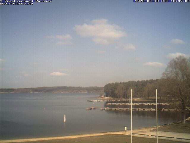 Archiv Foto Webcam Seezentrum Heuberg - Blick auf den Rothsee