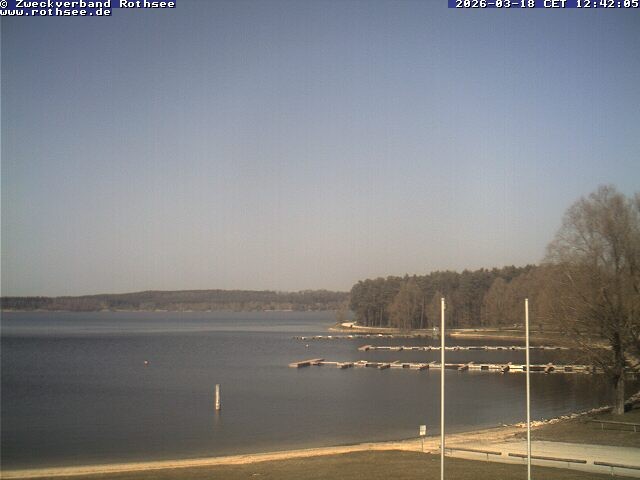 Archived image Webcam Heuberg - View to Lake Rothsee