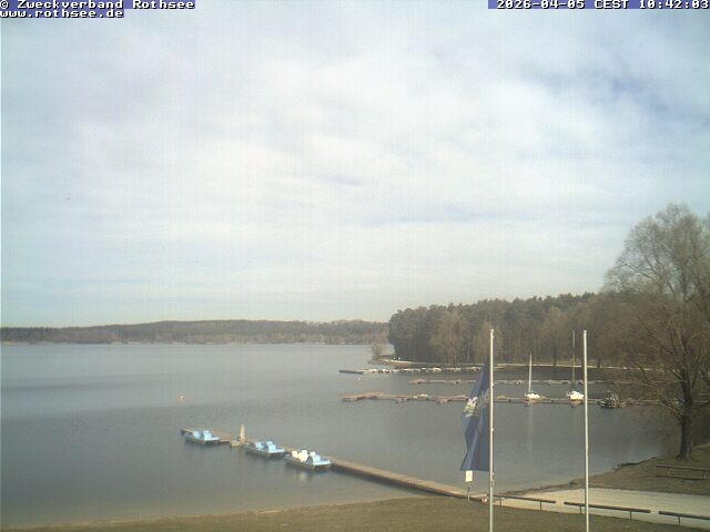 Archiv Foto Webcam Seezentrum Heuberg - Blick auf den Rothsee
