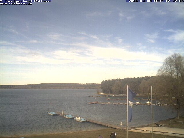 Archiv Foto Webcam Seezentrum Heuberg - Blick auf den Rothsee