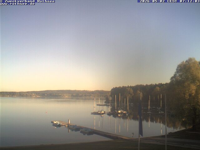 Archiv Foto Webcam Seezentrum Heuberg - Blick auf den Rothsee