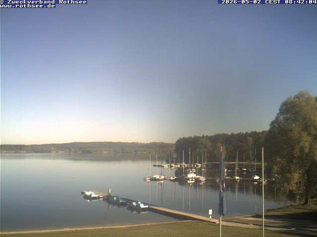 Archiv Foto Webcam Seezentrum Heuberg - Blick auf den Rothsee