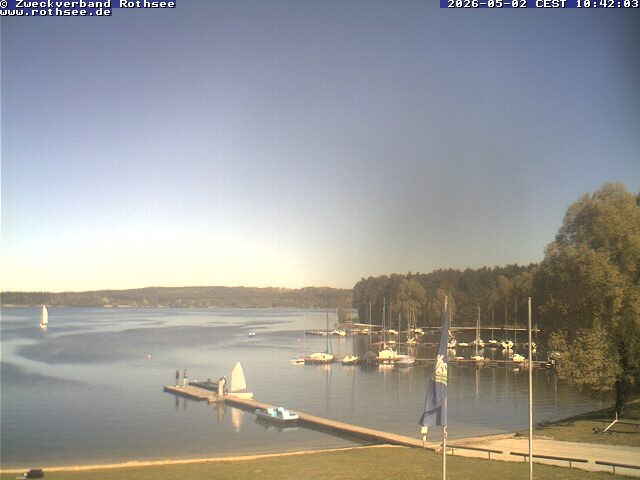 Archiv Foto Webcam Seezentrum Heuberg - Blick auf den Rothsee