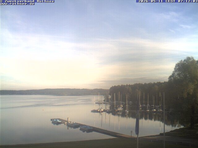 Archiv Foto Webcam Seezentrum Heuberg - Blick auf den Rothsee