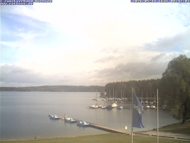 Archiv Foto Webcam Seezentrum Heuberg - Blick auf den Rothsee